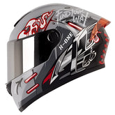 Casco X-One X-500Gt Evo Gpt Gris Rojo