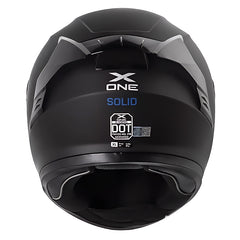 Casco X-One X-500Gt Evo Solid Negro Azul