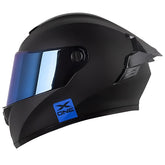 Casco X-One X-500Gt Evo Solid Negro Azul