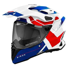 Casco Airoh Commander 2 Reveal Azul Rojo