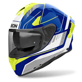 Casco Airoh Spark 2 Chrono Azul Amarillo
