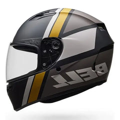 Casco Bell Qualifer Chasm Negro Dorado Mate