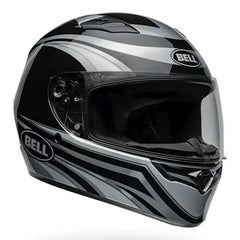 Casco Bell Qualifier Conduit Plata Negro Brillo