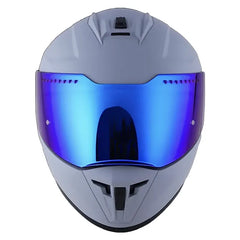Casco Edge Extreme Solid Gris Azul