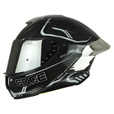 Casco Edge Shangai Goldex Plateado