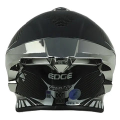 Casco Edge Shangai Goldex Plateado