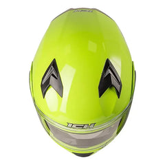 Casco Ich 3120Dv Policia Verde Negro