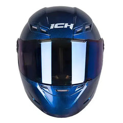Casco Ich 501sp Solid Camaleón Azul Visor Azul