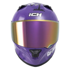 Casco Ich 503 Edicion Especial Billy Mandy Morado