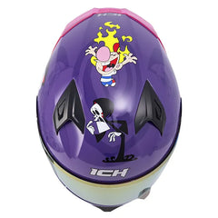 Casco Ich 503 Edicion Especial Billy Mandy Morado