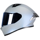 Casco Ich 503 Solid Camaleon Gris Visor Azul