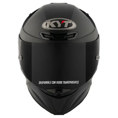 Casco Kyt Tt-Revo Plano Negro