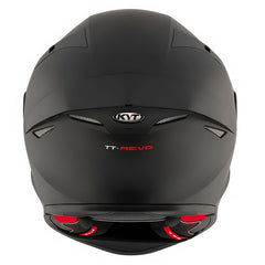 Casco Kyt Tt-Revo Solid Plain Negro Mate