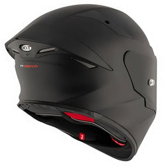 Casco Kyt Tt-Revo Solid Plain Negro Mate