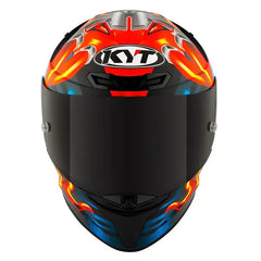 Casco Kyt Tt Revo Magnet Azul Rojo