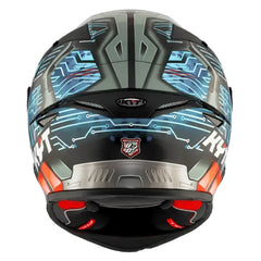 Casco Kyt Tt Revo Synchrotron Azul