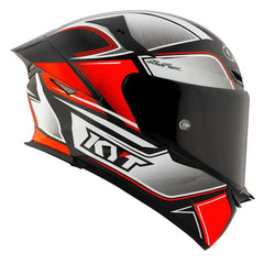 Casco Kyt Tt Revo Tourist Rojo Gris