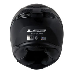 Casco Ls2 Ff808 Stream Solid Negro Mate