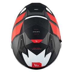 Casco Mt Braker Sv Chento Negro Mate Rojo