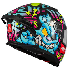 Casco Mt Braker Sv Crazy Teddy Azul