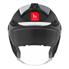 Casco Mt Cosmo Sv Silence B2 Blanco Gris