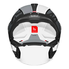 Casco Mt Cosmo Sv Silence B2 Blanco Gris