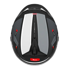 Casco Mt Cosmo Sv Silence B2 Blanco Gris