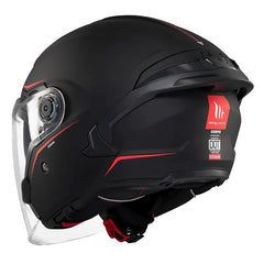 Casco Mt Cosmos Sv Solid Negro Mate
