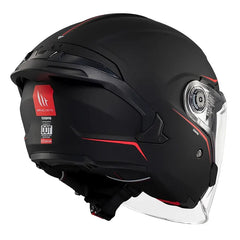 Casco Mt Cosmos Sv Solid Negro Mate