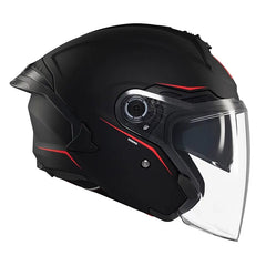 Casco Mt Cosmos Sv Solid Negro Mate
