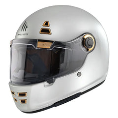 Casco Mt Jarama Solid Blanco Brillante
