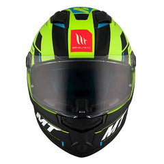 Casco Mt Stinger 2 Zivze C3 Negro Amarillo Fluorescente