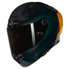 Casco Nolan X-804 Rs Ultra Carb Liquido Camaleon Verde