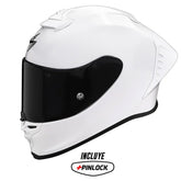 Casco Scorpion Exo-R1 Evo Air Fim Racing Blanco