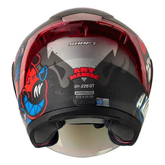 Casco Shaft 226 Gt Anymaniac Negro Azul