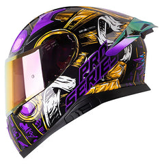 Casco Shaft Pro 612Dv Evo Faraon Negro Morado