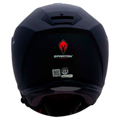 Casco Spartan Gecko Sv Solid Negro Mate