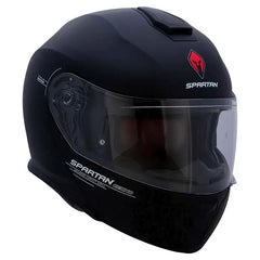Casco Spartan Gecko Sv Solid Negro Mate