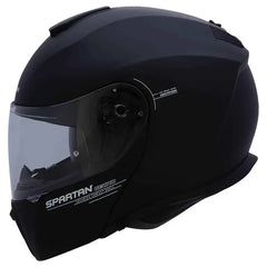Casco Spartan Gecko Sv Solid Negro Mate