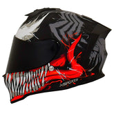 Casco XSports V151 Venom Negro