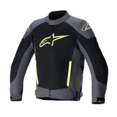 Chaqueta Alpinestars Tspx Superair Gris Negro Amarillo
