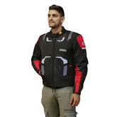 Chaqueta Halifax Men Protec Cucuta Negro Rojo