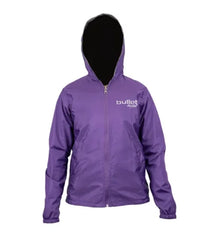 Chaqueta Bullet Doble Faz Fem Negro Morado