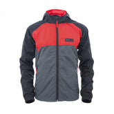 Cortaviento Pigmalion Colors Rojo Negro Gris Mas