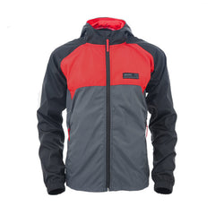 Cortaviento Pigmalion Colors Rojo Negro Gris Mas