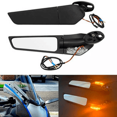 Espejo Aleron Pequeño Negro