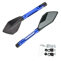 Espejo Rizoma 5 Puntas Azul