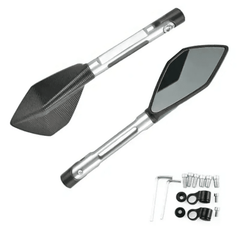 Espejo Rizoma 5 Puntas Plateado