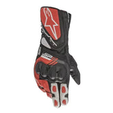 Guantes Alpinestars Sp-8 V3 Negro Blanco Rojo