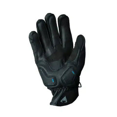 Guantes Giacomo En Cuero Street Race Negro Azul